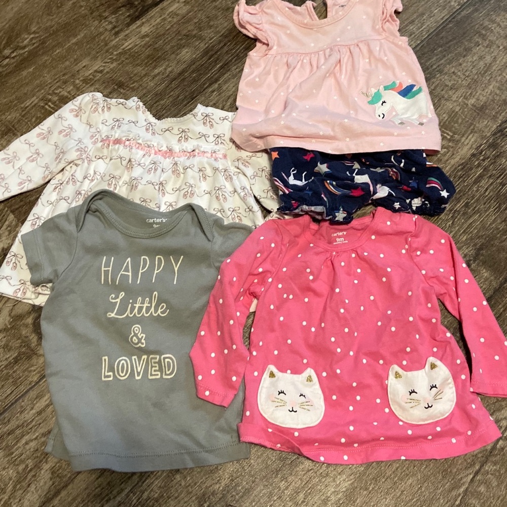 Set of Four 9 month shirts